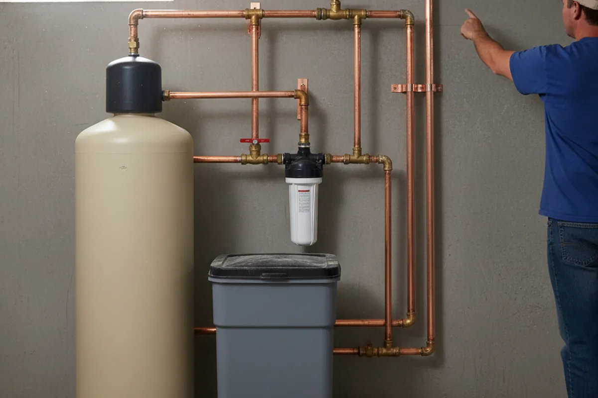 Whole-house water treatment system installed in Morris